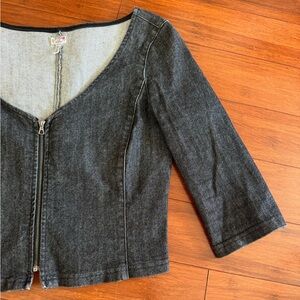 Vintage Armani Jeans Denim Top